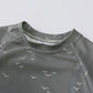 Long-Sleeve Rash Guard Top, Shorts, Polyester, Summer Beachwear – Fast-dry Unisex Baby Swimwear 2-Piece Kit