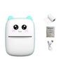 Mini Printer Thermal Ink-Free Travel-Friendly Sticker Printer (Subscription option)
