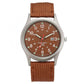 Field Quartz Watch Nylon Strap Military Style Date Luminous
