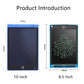 10 Inch LCD Writing Board Digital Magic Chalkboard Sketchpad - Travel-Friendly Kids Gift