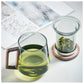 Glass Tea Cup With Wood Handle Heat Resistant Puer Filter Mug Kung Fu Tea Kit Fall 2025 Simple Brewing