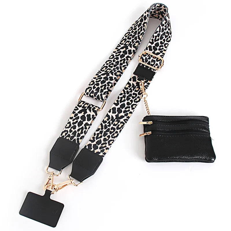 Flexible Wide Nylon Straps For Hands-Free Travel 2026 – Phone Lanyard With Zipper Pocket And Storage Bag
