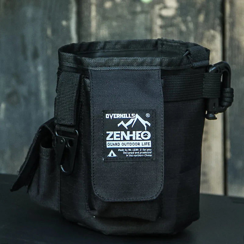 Water Bottle Holder Water-Resistant Nylon Cup Sleeve Crossbody Bag For Outdoor Travel Fall 2025 Gift Idea
