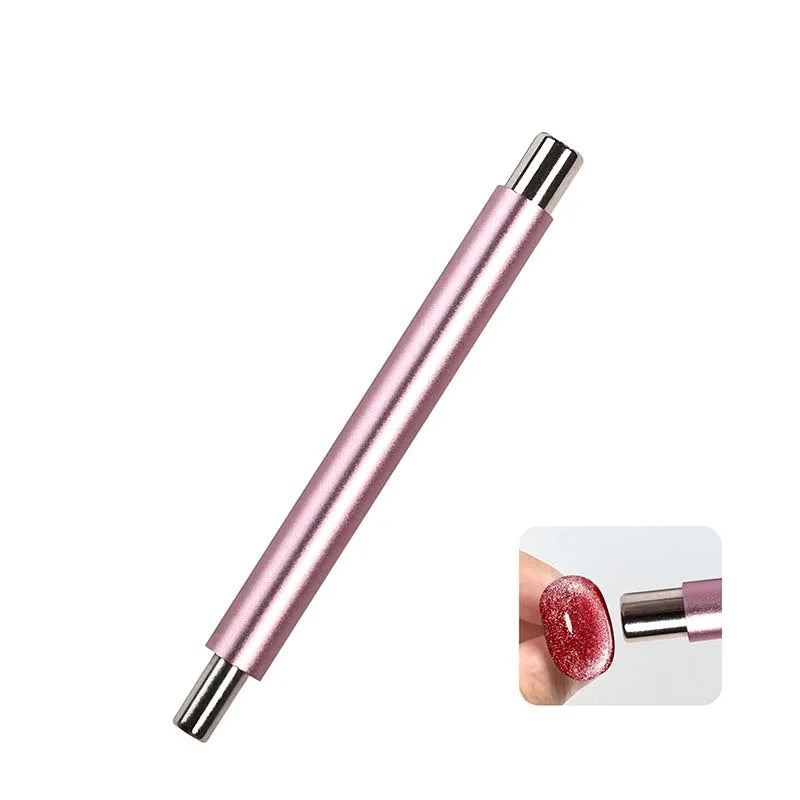 Cat2026 Edition Eye Nail Magnet Double Headed Magnetic Pen Device For Precise Nail Art Design TikTok Viral Fall