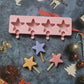 Star-Shaped Silicone Ice Cream Mold, Multi-Use Baking Device for Ice Cream, Chocolate, Jelly, and Cake Pops