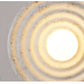 Wabi Japandi Sabi Round Wall Sconce Japanese Minimal LED Light
