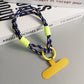 Universal Mobile Phone Lanyard with Anti-Loss Wrist Strap & Accessories - Trendy Two-Strand Design
