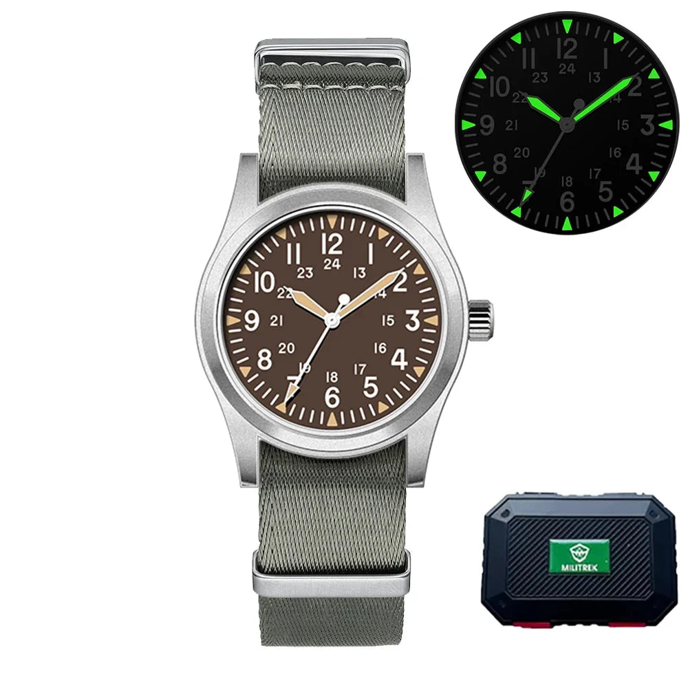 Military2025 Edition Quartz Field Watch 37mm Sapphire Fall