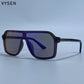 Sunglasses Shield OnePiece Steampunk Oversized Metal Frame Sports Sunglasses Fall 2026 Trend Top-Grade Build