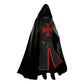 Knights Templar Crusader Cosplay Costume - Authentic Tunic & Cape Kit for Halloween