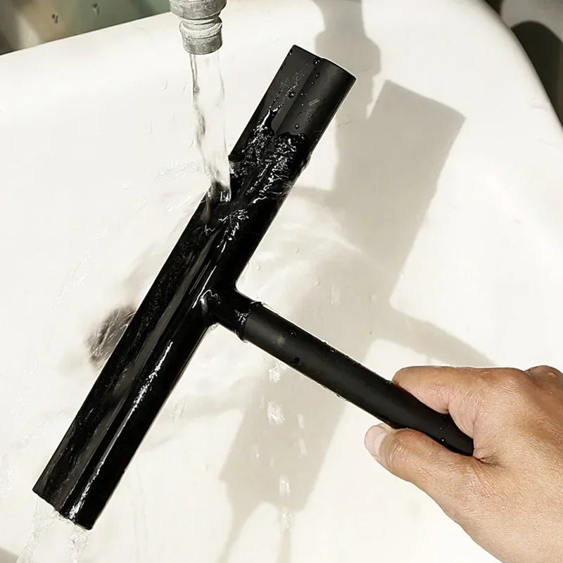 Squeegee Shower Wall Hanger Rubber Blade Bathroom Cleaner