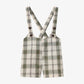 Plaid Grid, Floral, 100% Cotton, Summer Casual Wear – Plush Unisex Kids’ Matching Outfits