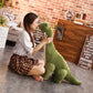 Giant Plush Diplodocus Dinosaur Pillow 150cm Cute Stuffed Toy for Kids Great Birthday Gift!