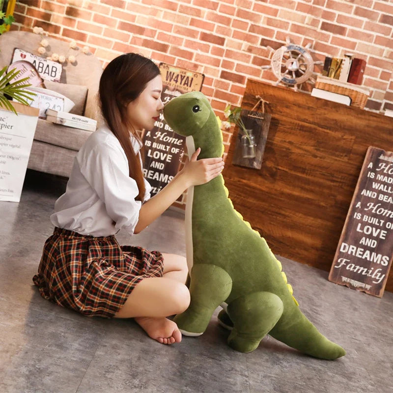 Giant Plush Diplodocus Dinosaur Pillow 150cm Cute Stuffed Toy for Kids Great Birthday Gift!