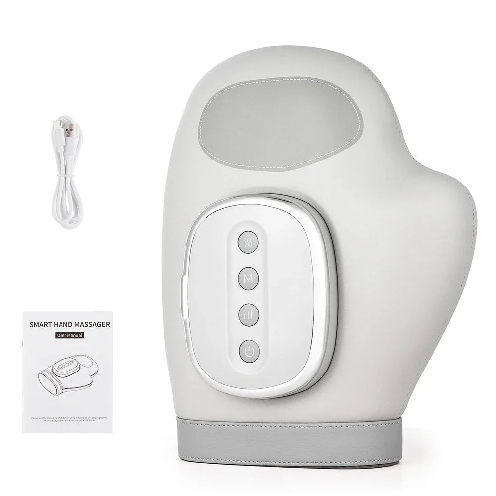 Finger Airbag Compress Thumb Acupoint Palm Kneading Glove 2026 – Motor-Driven Air Pressure Hand Massager