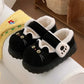 Plush Women’s Cat Slippers - Cat-Face Design, Plush Lining, Cozy Indoor Lounging