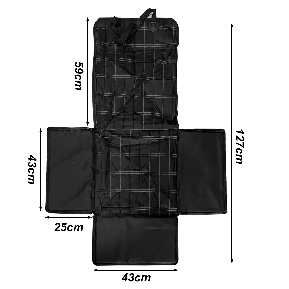 Dog Car Seat Cover Hammock Pet Carrier - Water-Resistant Travel Seat Protector Road Trip 2025 Secure Cushioned Space