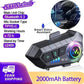 Water-Resistant Hands-Free Call Music Speaker Universal Fit 2026 – Bluetooth 5.3 Motorcycle Helmet Headset Y10