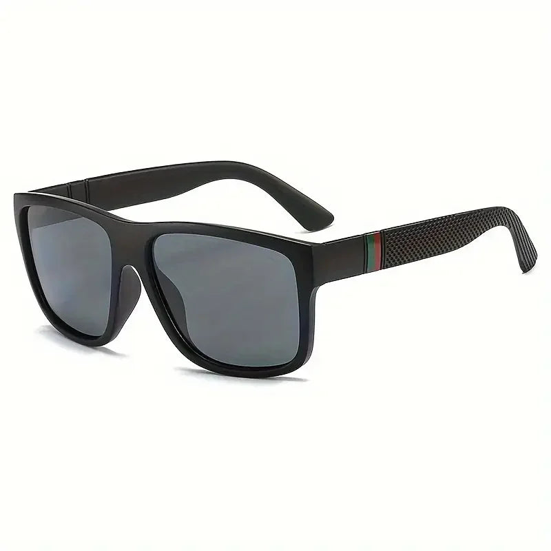 Fashion Square Polarized Sunglasses Men Women Black Sport Shades UV400 Trendy