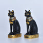 Cat Statue Mini Egyptian Cat Goddess Resin Decor For Household And Garden Retro Gift Idea