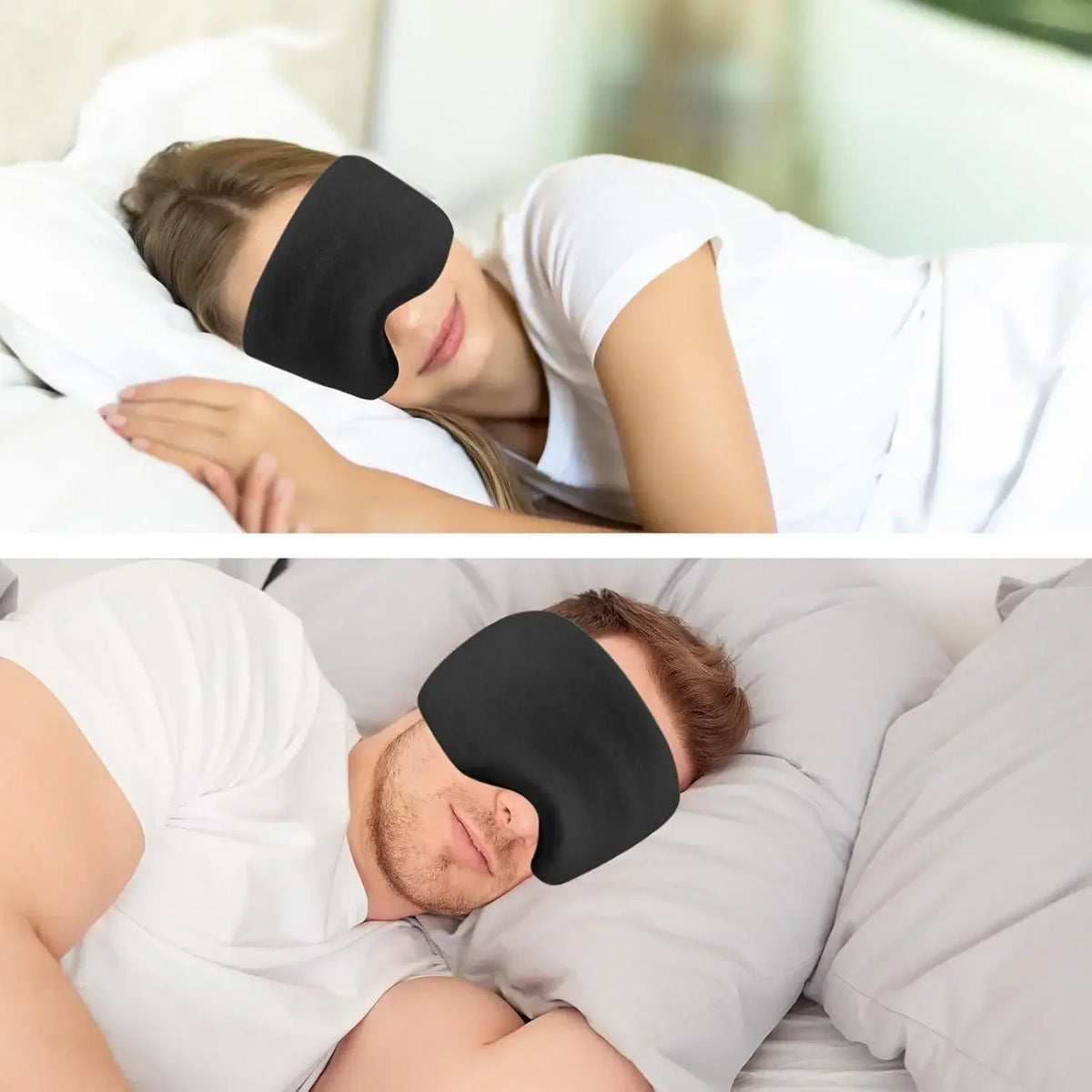Travel Pillow 3D Contoured Flexible Eye Mask for Airplane Sleep Aid Fall 2026 TikTok Viral Gift