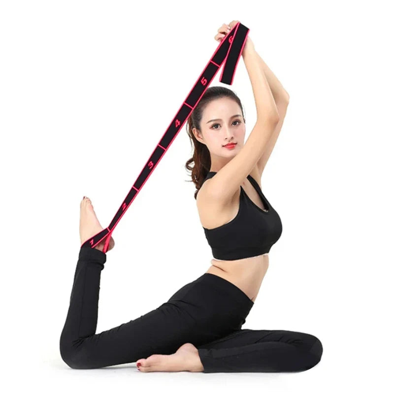 Resistance Elastic Band - Dance Yoga Stretching Belt for Pilates Fitness Equipment