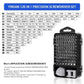 Magnetic Accurate Screwdriver Kit Insulated 115 in 1 Electronics Repair Kit Back To School 2025 Laptop Phone Repair
