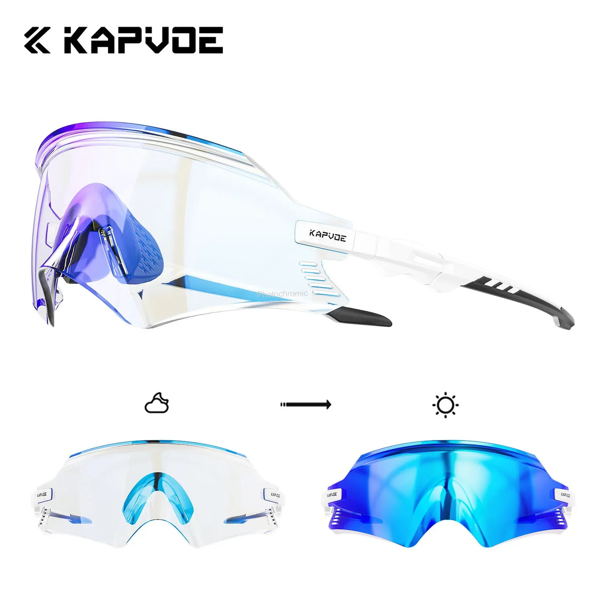 Cycling Photochromic Sunglasses Outdoor Eyewear Fall 2026 Trend UV400 Protection for Roads and Trails
