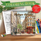 Adult2025 Edition Coloring Book Spiral Bound 30 Sheets 8.3 By 8.3 Inches Holiday Gift Idea For Relaxation