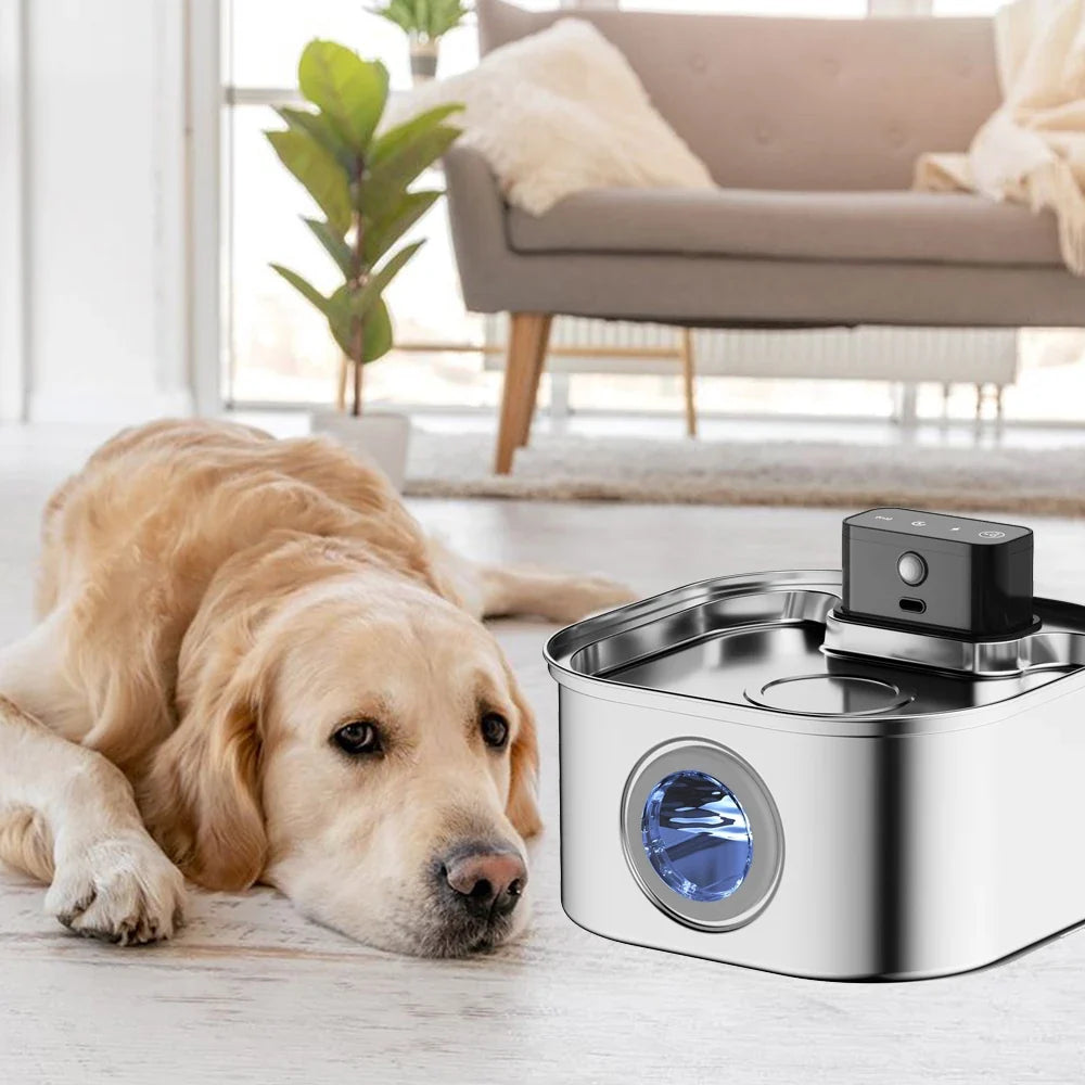 Cat Water Fountain Stainless Steel Cordless 3.2L Auto Dispenser Fall 2026 Keeps Pets Hydrated
