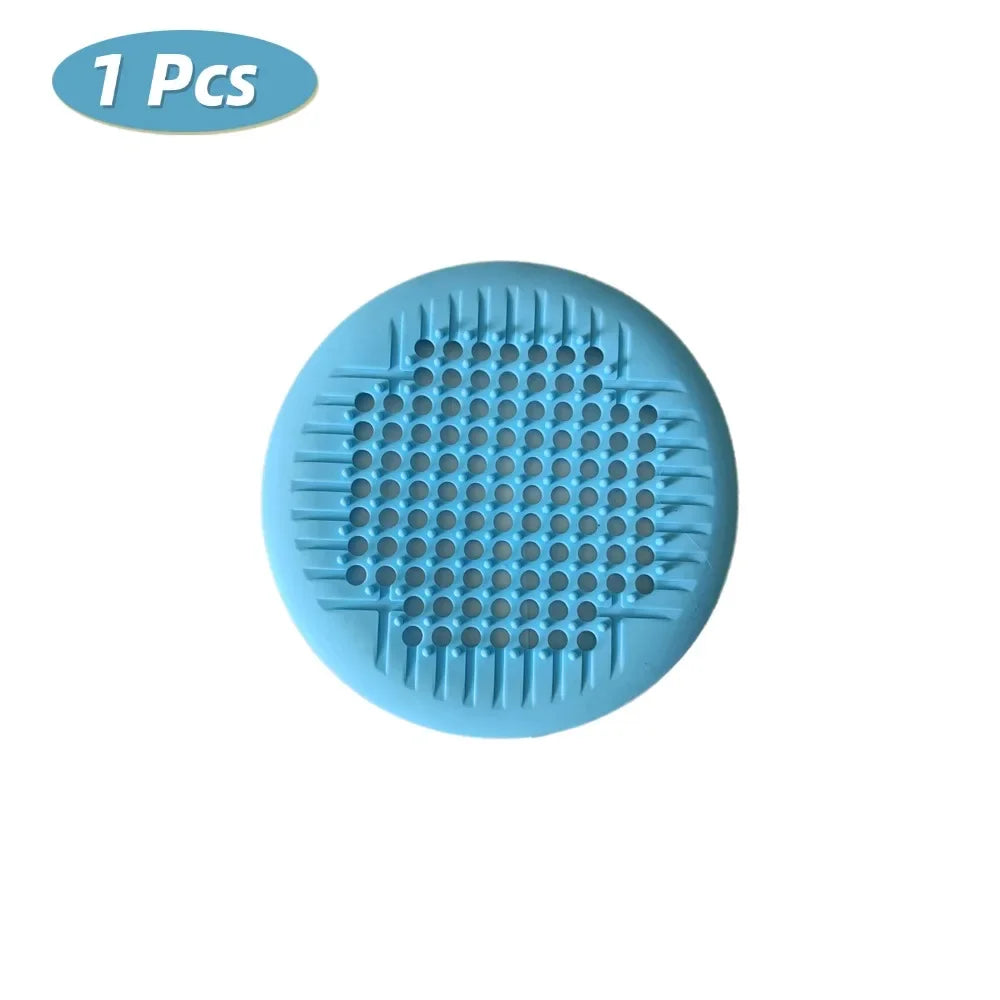 Shower Drain Hair Catcher Silicone Drain Cover - Suction Cup Bath Tub Strainer, Fall 2026 Household Refresh Gift Idea
