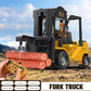 Control Remote Forklift Toy with Lights & Sounds 12-Channel 2.4GHz - RC Construction Vehicle for Ages 6+