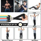 Light Fitness Equipment - Travel-Friendly Resistance Bands for Exercise, Bodybuilding & Weight Loss