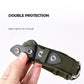Leather Dog Collar Flexible Padded Pet Collar With AirTag Holder Deluxe Design All-Season Comfort Gift