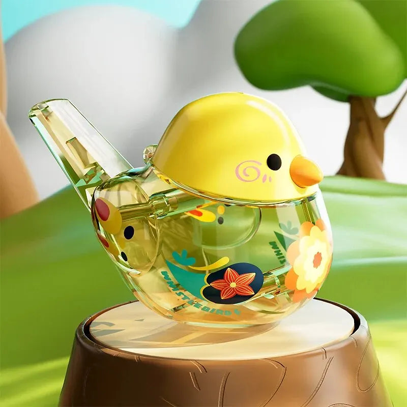 Water Musical Bird Whistle Toy for Babies and Toddlers - Interactive Bird Call with Water Feature for Fun Learning