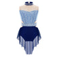 Light Girls' Leotard - Rhinestone Embellished, Mesh Skirt, Polyester/Nylon/Elastane, For Ballet, Gymnastics