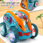 Toy Speedlite Car with LED Lights & Music for Boys Girls, Dynamic Transparent Luminous Car
