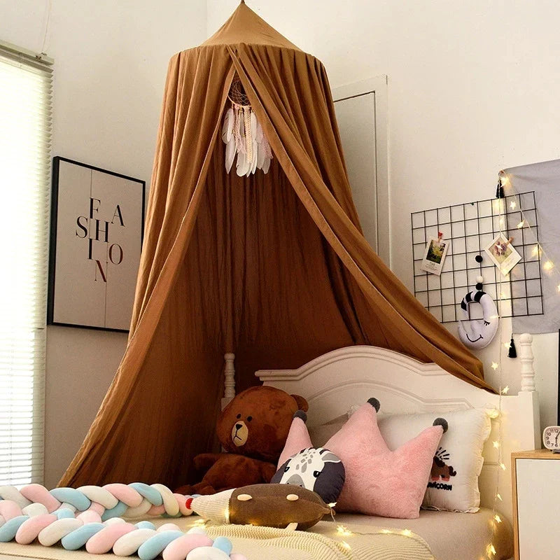 Canopy Bed Hanging Mosquito Net Dome Crib Nursery Decor Fall 2025 Cozy Mosquito Protection