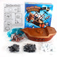 Pirate Colorful Ship Balance Game - Fun Penguin Puzzle for Kids, Parent-Child Interaction, Ideal Birthday Gift