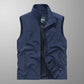 Water-Resistant Multi-Use Mens Vest - Sleeveless Polyester