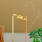 Incense Holder 2 in 1 Glass Ash Catcher Organizer Stand, Fall 2025 Household Decor, Anti Ash Clean Design