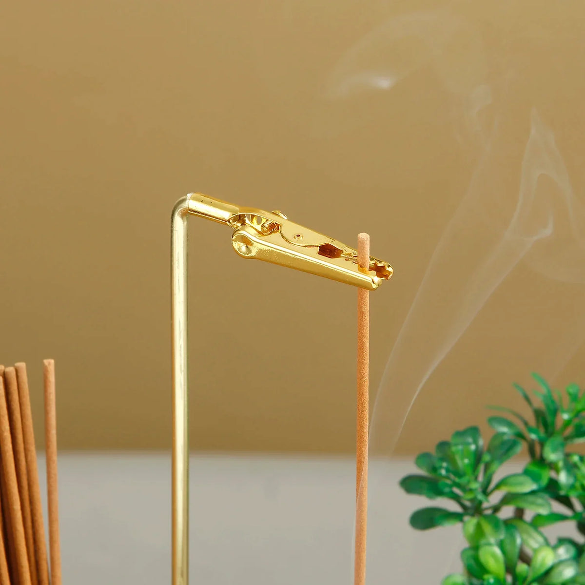 Incense Holder 2 in 1 Glass Ash Catcher Organizer Stand, Fall 2025 Household Decor, Anti Ash Clean Design