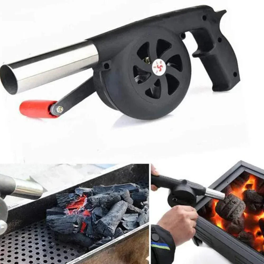 Light Camping 2026 – Travel-Friendly Hand-Held BBQ Blower Travel-Friendly Outdoor Barbecue Fan