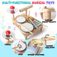 Wooden Xylophone Drum Kit For Toddlers Montessori Musical Toy