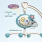 Mobile Crib Remote Music Light Newborn Sensory Toys