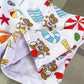 bear-printed, polyester, for summer swimming and beach play – Fast-dry boys' swim shorts