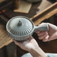 Single Ceramic Handle Bowl With Lid Japanese Style