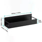 Magnetic Spice Storage Rack - Household Organizers for Refrigerator, Black Iron Kitchen Shelf