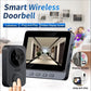 Wireless2026 Edition Video Doorbell Bundle Smart Security Kit With Night Vision 2.4G WiFi Cloud Storage Spring