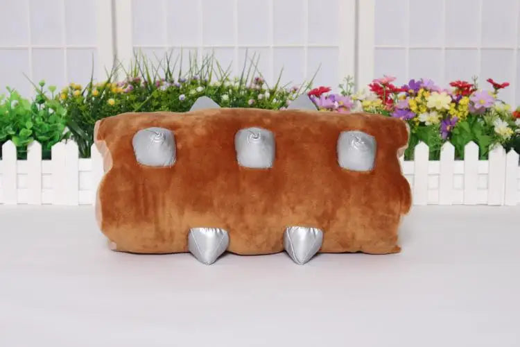 Plush Dragon Trio Stuffed Animals Kit Rolling Log Toy